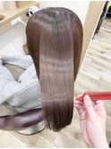 ロング/髪質改善ヘアエステ/ナチュラルベージュ/ブラウン