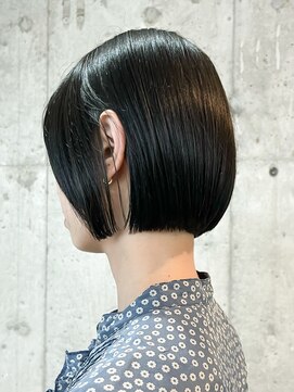 サクラ 岐阜(SAKURA) ミニボブ　切りっぱなしボブ　髪質改善　岐阜美容室
