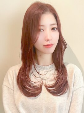 ルエ(rue) ハイレイヤー/ロングレイヤー/アッシュブラウン/ロングウルフ