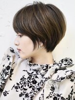 コンティロミー(CONTI ROMMY.)&nbsp;20代～50代くびれショート☆フェザーショートくすみベージュ