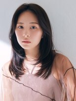 エトル バイ コムマティス 恵比寿駅前店(etre by comme Matisse)&nbsp;小顔カット×透明感カラー[恵比寿駅/髪質改善/オリーブグレー]