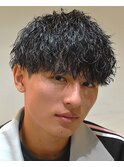 MEN’S HAIR/スパイキーショー ト/ブルーブラック/J