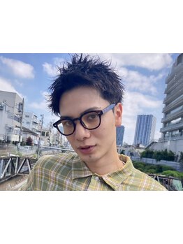 21時まで営業！目白駅徒歩１分*セットのしやすいヘアスタイル[パーマ/スパイキーショート]