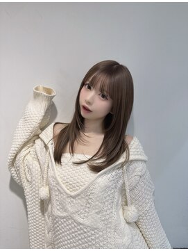 20代に人気♪ストレートでも可愛いレイヤースタイル