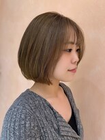 トリコ アヴェダ ららテラス北綾瀬(tricot AVEDA)&nbsp;ボブ/ショートボブ/ハイトーン/ブラウンべージュ/北綾瀬