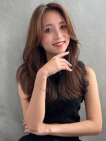 ソヨン 栄店(SOYON) 似合わせカット/ミディアムレイヤーカット/大人ガーリー/くせ毛