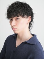 ステイジー(STAYG) メンズ波巻きパーマウルフ