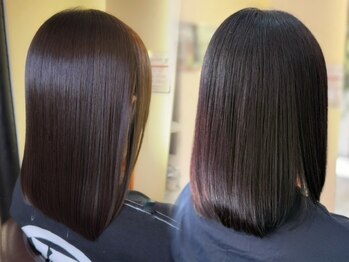 クライブ ヘアー 千葉中央店(CRiB hair)の写真/髪質や悩みに合わせたトリートメント《OggiOtto》で「自分史上最高」のツヤ髪に！内部からダメージを補修◎