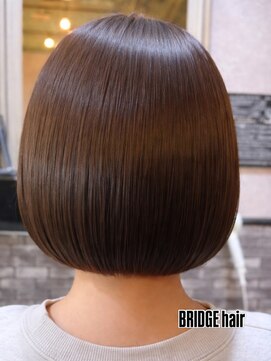 ブリッジ ヘアー(BRIDGE hair) ワンレンボブ