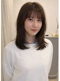 フェイスレイヤーにショコラブラウン☆彡