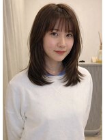ニュウニュウムーン(NIUNIU moon)&nbsp;フェイスレイヤーにショコラブラウン☆彡
