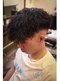 ツイスパスペインカールバロックパーマメンズカット立川men's