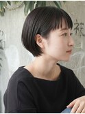 ひし形ショートボブ/ショートヘア/30代/40代/50代/表参道