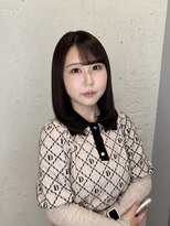 ノル(NOLL)&nbsp;ミディアムレイヤー/髪質改善／顔まわりカット/韓国ヘア／新静岡