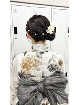 スタイル 横浜(STYLE)&nbsp;浴衣着付けヘアセット／サイドシニヨン/横浜駅/