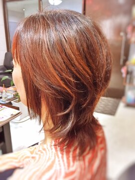 キャン 温品店(CAN) 【CAN】　小顔効果バツグンくびれ系ミディアム＋ハナヘナ