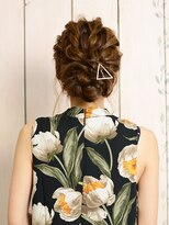 アース 柏店(HAIR&MAKE EARTH)&nbsp;編み込みルーズアレンジ【EARTH柏店】