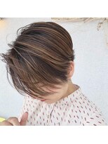 カノンヘアー(Kanon hair)&nbsp;バレイヤージュ×ハイライト×ショートヘア
