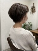絶壁解消☆可愛いショートボブ×柔らかベージュ Sac.栃木優佑