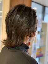 クオリス 上福岡店(QUALIS)&nbsp;ウルフ/ショート/小顔/外ハネ/40代50代60代/アッシュベージュ/