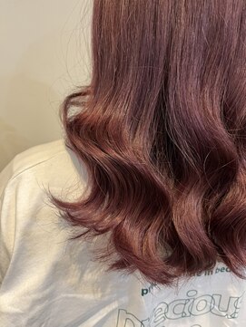 ラ メール ヘア デザイン(La mer HAIR DESIGN) ピンクカラー/ブリーチカラー