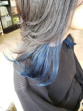 ヘアー アンド アイラッシュ エム(Hair EYELASH EX M) インナーブルー