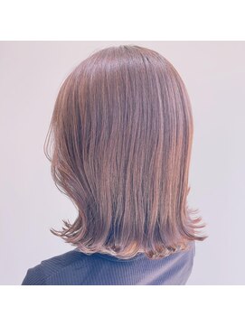 メープル(maple) くびれ風ボブ×グレージュ