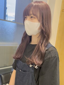 バサ 東久留米店(BASSA) ブリーチ1回でできるpink beige