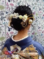 ユアーズ 四街道店(HAIR&NAIL YOURS) 和装まとめ髪アレンジヘアセット袴振袖着付成人式ギブソンタック
