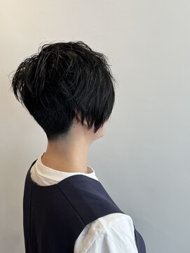 ピュアソウル(Pure Soul) ニューヨークドライカット×刈り上げ×ハンサムショート