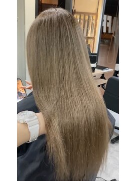 ラフ 難波店(LAFF) #黒髪#ボブルフ#ネビージュ#小顔#ワンレン