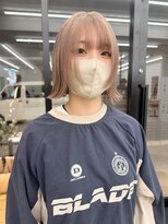 サンド 大阪梅田(sand)&nbsp;前髪/マチルダボブ/インナーグレージュ[大阪梅田駅]