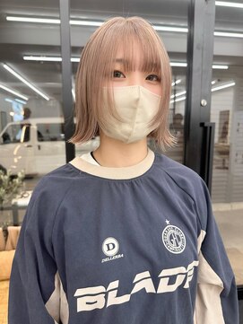 サンド 大阪梅田(sand) 前髪/マチルダボブ/インナーグレージュ[大阪梅田駅]