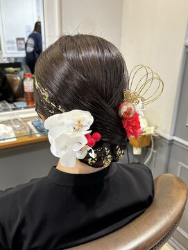 ネオリーブアイム 横浜西口店(Neolive aim) 和装ヘアセット　ヘアアレンジ