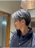 メンズパーマ ツイスパ 波巻き フェード