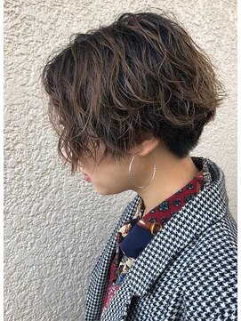 ソラネル(SOLENNEL) 20代30代40代大人可愛い小顔ヘルシースタイルくせ毛風パーマ