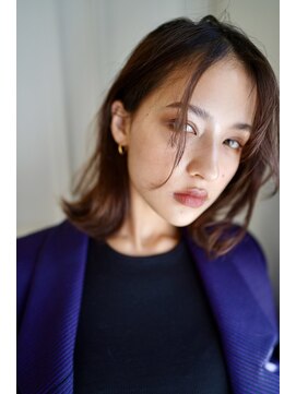 イオエ 心斎橋(ioe) 20代30代40代◎レイヤーカットエアリー美髪セミディ【髪質改善】