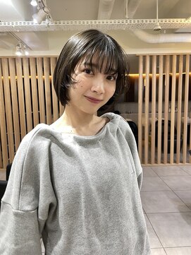 メゾンアクア 表参道(Maison ACQUA) ◎ミニボブ縮毛矯正ショートボブストレートパーマ