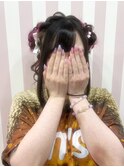 ガーリースタイル/心斎橋/ヘアメ/セットサロン