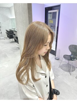 プライズ 成増店(prize) ミルクティーベージュハイトーンダブルカラー成増