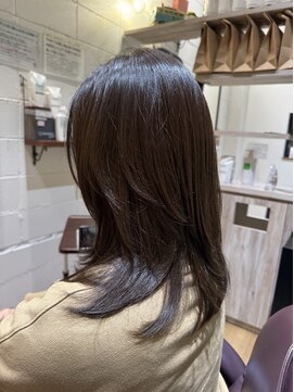 チアー ヘアリラクゼーション(cheer HAIRRELAXATION) ミディアムレイヤースタイル