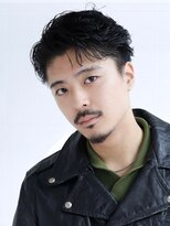 ハバナ 渋谷(HAVANA)&nbsp;アッシュブラック/マッシュパーマ/刈り上げ/ツーブロック