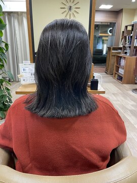 ミュー 天満橋(MEU) エイジング毛でも叶う乾かすだけでキマる大人女性スタイル