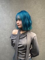 リラス 博多(rilas)&nbsp;アクアブルー/水色/寒色カラー/ハイトーン/ケアブリーチ