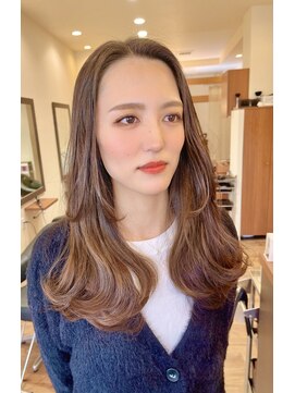 リップル(hair salon Ripple) 外跳ねロングレイヤー