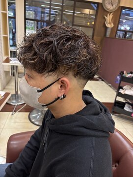 ヘアースペースブルーム ヒーロー 園田店(HAIR SPACE BLOOM hero) ハイライトパーマ