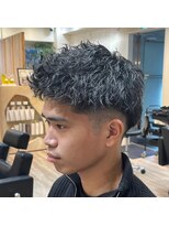 ルースト 渋谷店(ROOST)&nbsp;短髪ピンパーマ