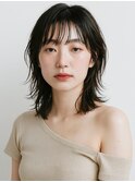 20代/モテ髪/小顔カット/薄めバング/イメチェン/大人可愛い/上田