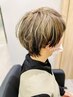 カット+ダブルカラー(ブリーチ込)+トリートメント￥17000