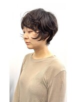 エンヴィ(ENV)&nbsp;海外風ショート/ケアパーマ/雰囲気のあるスタイル